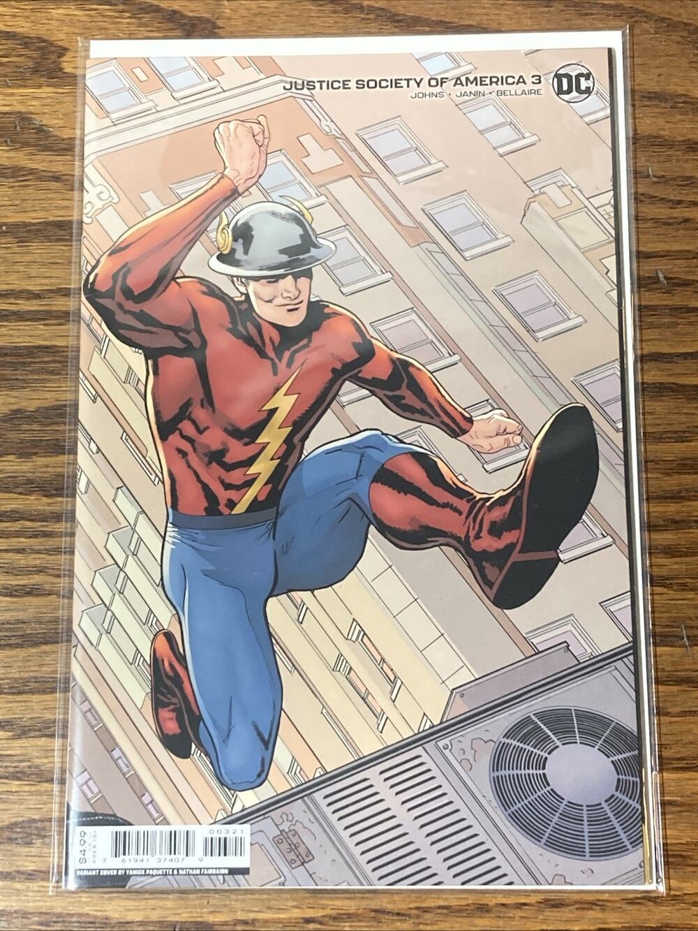 Justice Society of America #3 Paquette Variant Cover Flash 2023 DC